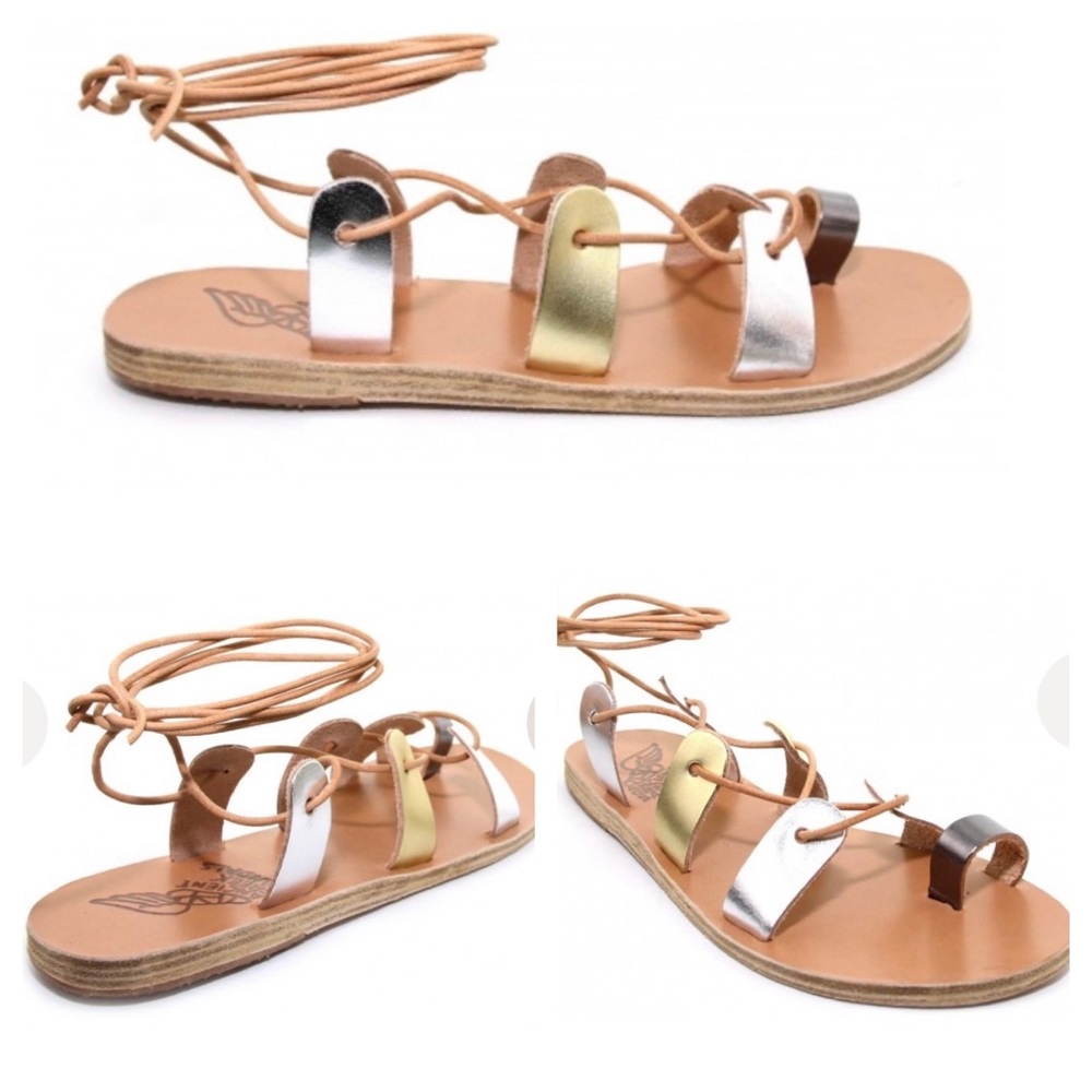 Ancient Greek Alcyone Leather Sandals | 37 (7)